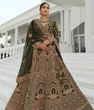 Most Offbeat Lehenga Colors