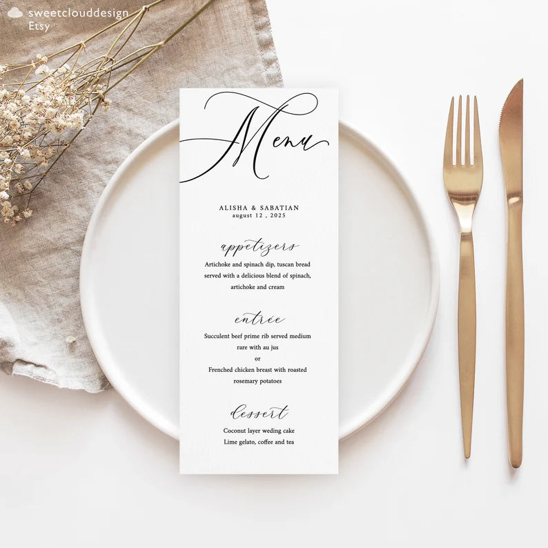 Deciding the Menu For Your Wedding