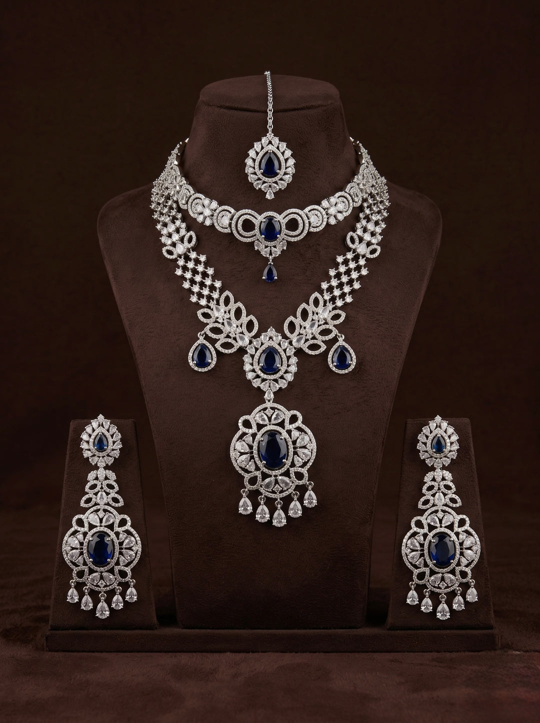 Sapphire Diamond Regal Set