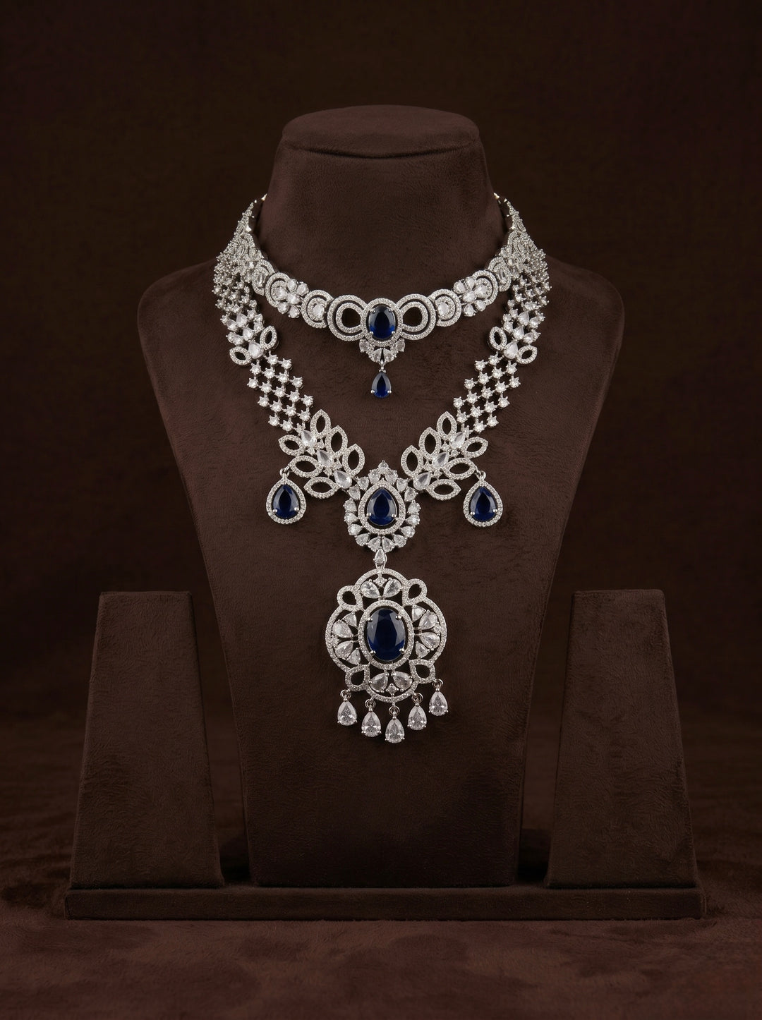 Sapphire Diamond Regal Set