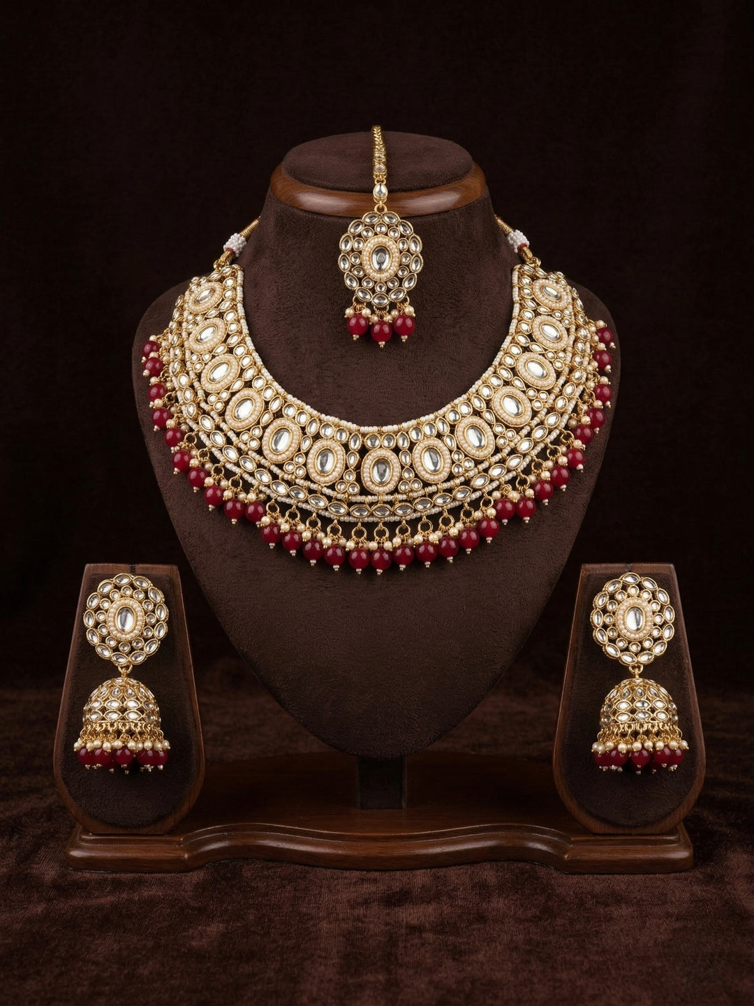 Polki Ruby Heritage Set