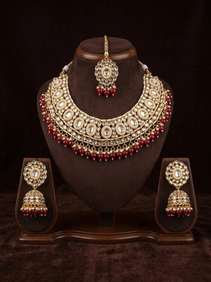Polki Ruby Heritage Set