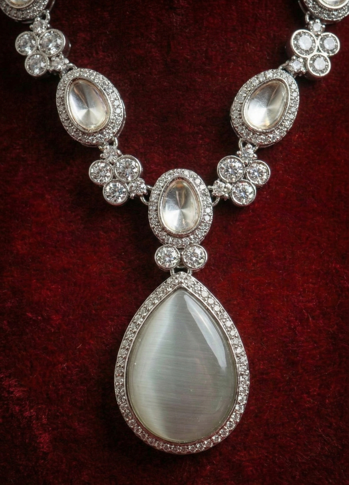 Ivory Crystal Cascade Set