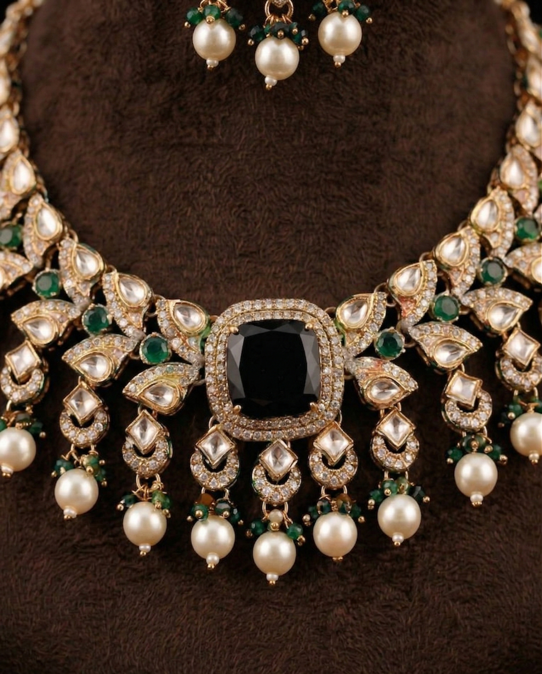 Emerald Onyx Regalia Set