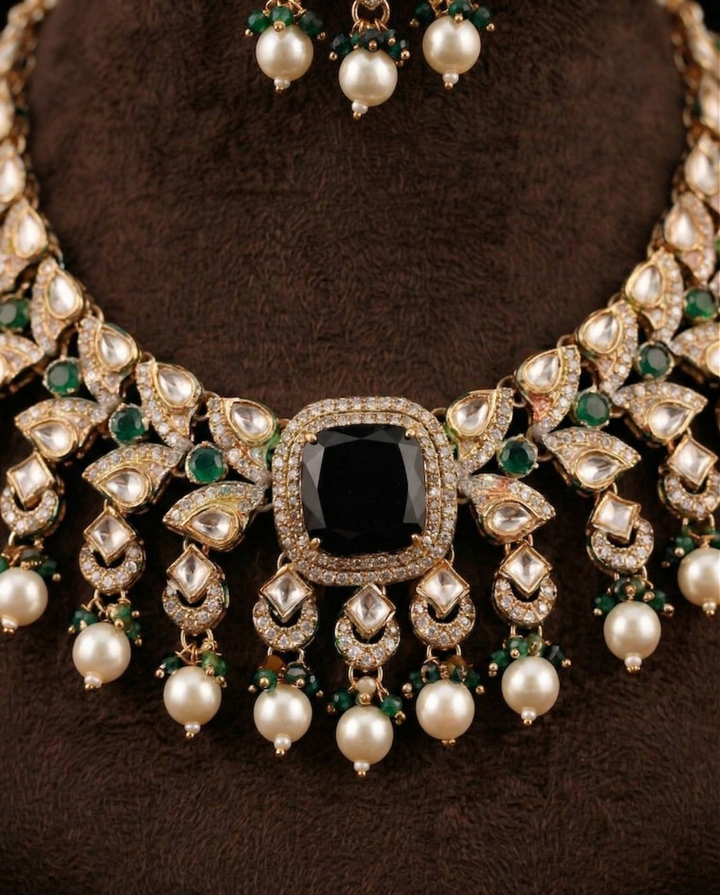 Emerald Onyx Regalia Set