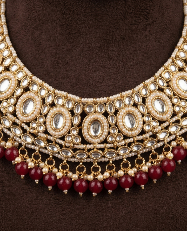 Polki Ruby Heritage Set