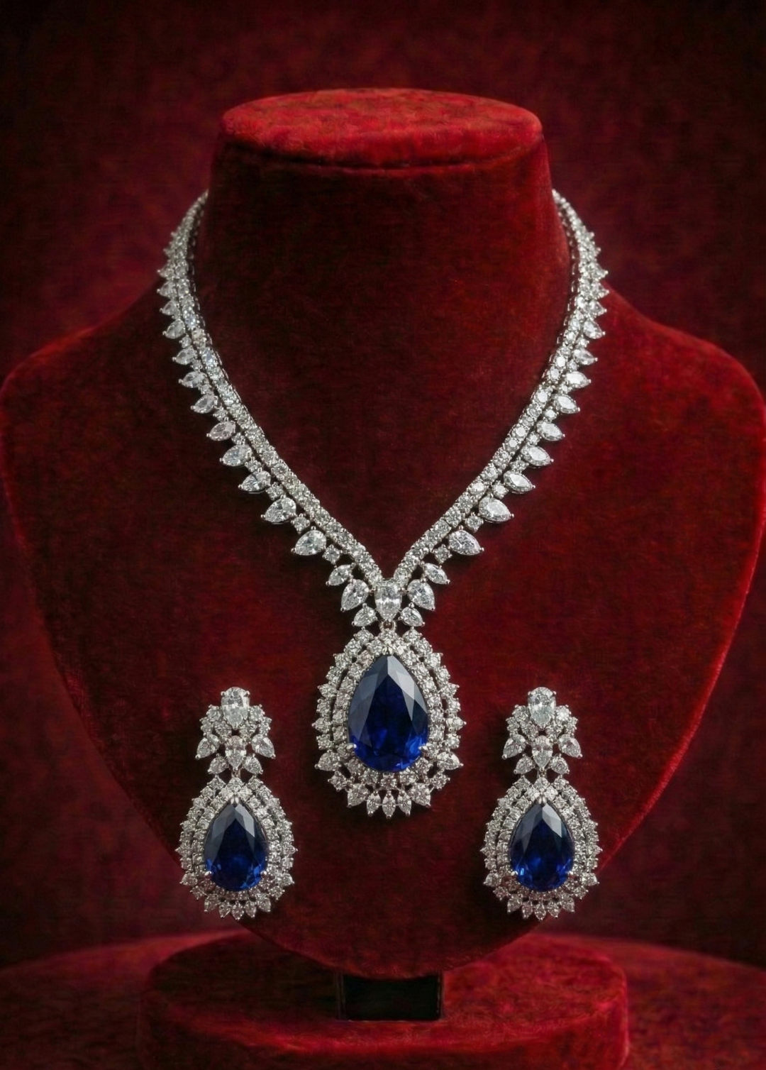 Sapphire Crystal Elegance Set