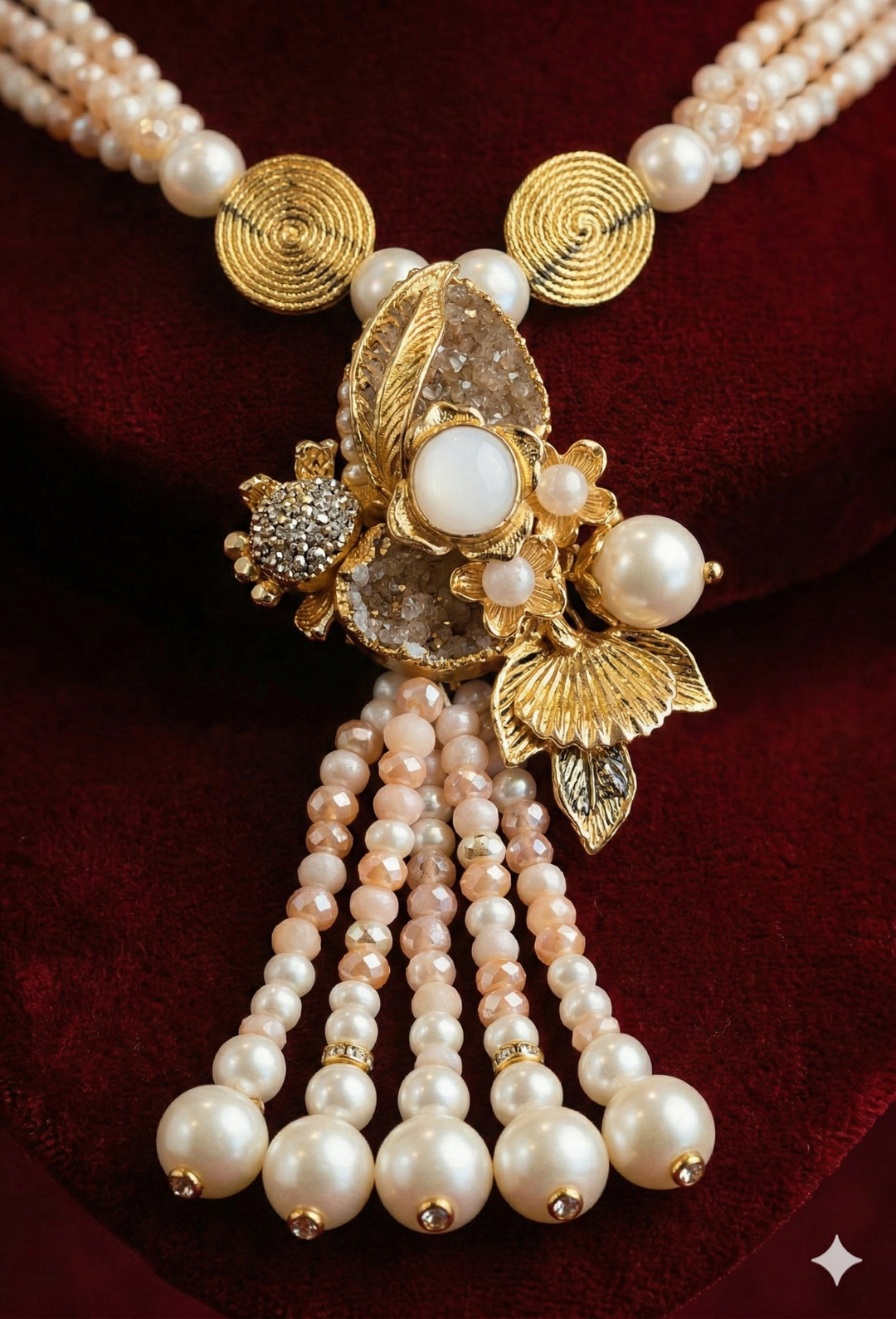 Tassel Pearl Necklace