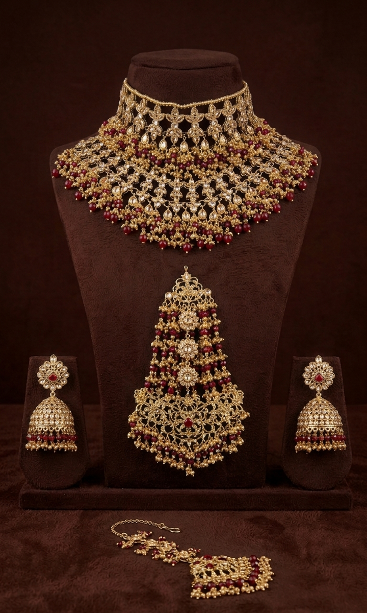 Ruby Gold Grandeur Set