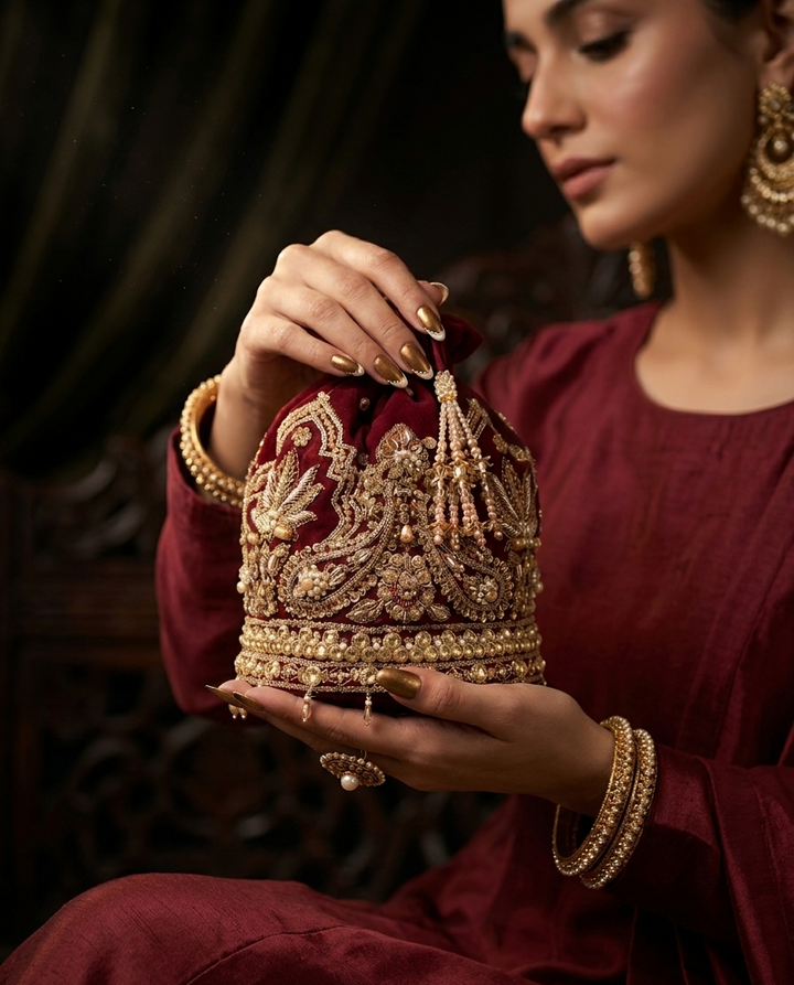 Mughal Ruby Potli