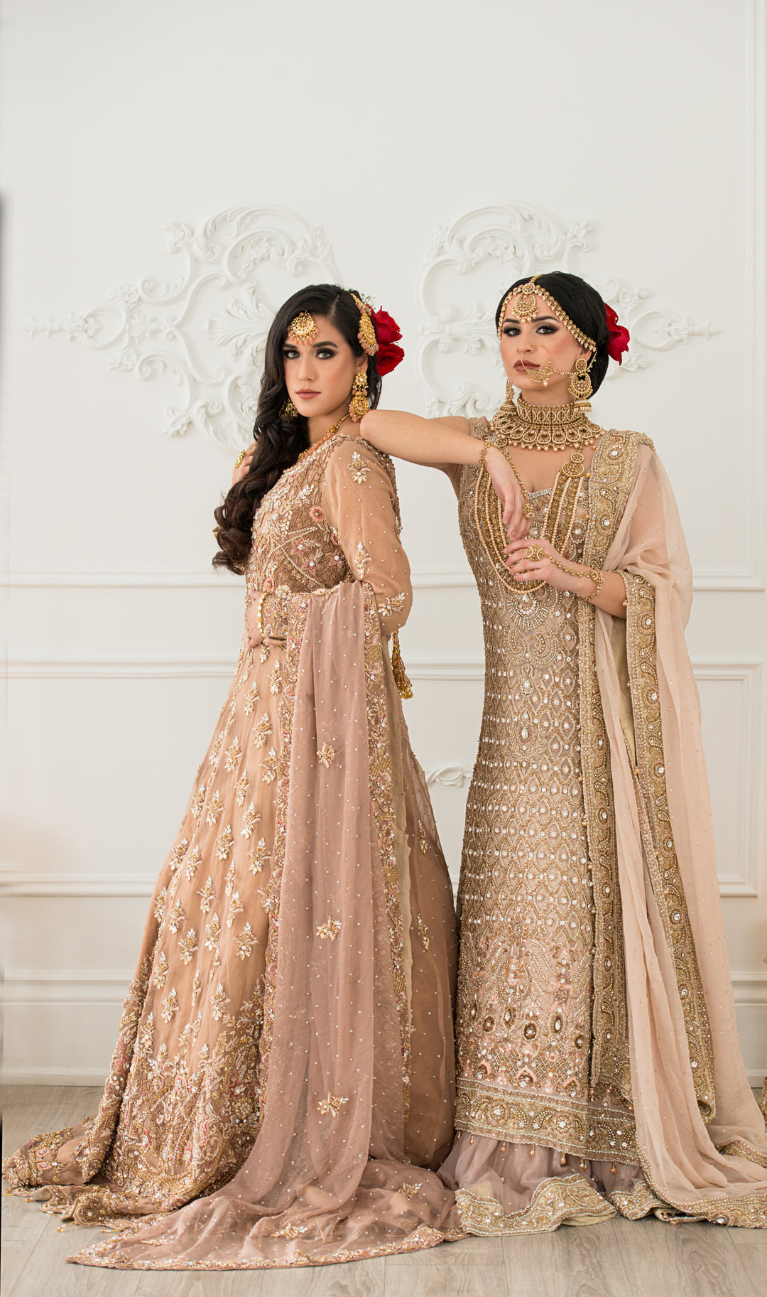 Dusty Rose- Pakistani Bridal dress Karigur Dusty Rose- Pakistani Bridal dress Karigur